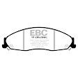 DP41841R Front Yellowstuff Street and Track Aramid Fiber Brake Pad Set