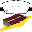 DP41856R Front Yellowstuff Street and Track Aramid Fiber Brake Pad Set