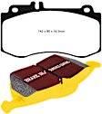 DP41857R Front Yellowstuff Street and Track Aramid Fiber Brake Pad Set