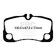 DP41930R Rear Yellowstuff Street and Track Aramid Fiber Brake Pad Set