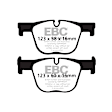 DP42131R Rear Yellowstuff Street and Track Aramid Fiber Brake Pad Set