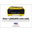 DP42147R Front Yellowstuff Street and Track Aramid Fiber Brake Pad Set