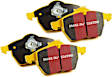 2014 Ford Fiesta - Front Aramid Fiber Brake Pad Set, enginevinname: X, Turbocharged, Yellowstuff Street and Track