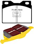 DP4220R Front Yellowstuff Street and Track Aramid Fiber Brake Pad Set