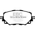 DP42263R Front Yellowstuff Street and Track Aramid Fiber Brake Pad Set