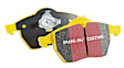 2021 Mercedes Benz C63 AMG - Rear Aramid Fiber Brake Pad Set, 4.0L 8Cyl, FMSI Pad No. D1907, Yellowstuff Street and Track