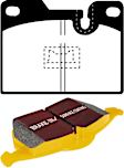 DP4346R Rear Yellowstuff Street and Track Aramid Fiber Brake Pad Set