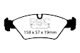 DP4414R Front Yellowstuff Street and Track Aramid Fiber Brake Pad Set