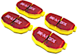 DP4528R Rear Yellowstuff Street and Track Aramid Fiber Brake Pad Set