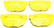 DP4528R Rear Yellowstuff Street and Track Aramid Fiber Brake Pad Set