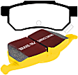DP4642/2R Rear Yellowstuff Street and Track Aramid Fiber Brake Pad Set
