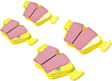 DP4689R Front Yellowstuff Street and Track Aramid Fiber Brake Pad Set