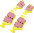 DP4689R Front Yellowstuff Street and Track Aramid Fiber Brake Pad Set