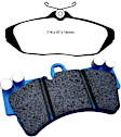 DP51164NDX Rear Bluestuff NDX Aramid Fiber Full Race Aramid Fiber Brake Pad Set