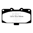 DP51200NDX Front Bluestuff NDX Aramid Fiber Full Race Aramid Fiber Brake Pad Set