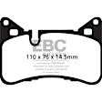 DP52117NDX Rear Bluestuff NDX Aramid Fiber Full Race Aramid Fiber Brake Pad Set