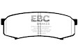 2021 Rolls Royce Phantom - Front Aramid Fiber Brake Pad Set, 6.7L 12Cyl, FMSI Pad No. D1868, Bluestuff NDX Aramid Fiber Full Race