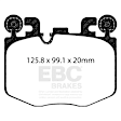 DP52522NDX Front Aramid Fiber Brake Pad Set