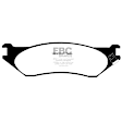 DP61267 Front Greenstuff Elite 6000 Aramid Fiber Truck and SUV Aramid Fiber Brake Pad Set