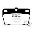 DP61403 Rear Greenstuff Elite 6000 Aramid Fiber Truck and SUV Aramid Fiber Brake Pad Set
