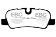 DP61542 Rear Greenstuff Elite 6000 Aramid Fiber Truck and SUV Aramid Fiber Brake Pad Set