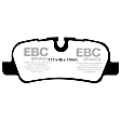 DP61542 Rear Greenstuff Elite 6000 Aramid Fiber Truck and SUV Aramid Fiber Brake Pad Set