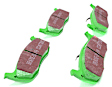 DP61601 Rear Greenstuff Elite 6000 Aramid Fiber Truck and SUV Aramid Fiber Brake Pad Set