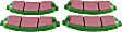 DP61617 Front Greenstuff Elite 6000 Aramid Fiber Truck and SUV Aramid Fiber Brake Pad Set