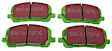 DP61634 Front Greenstuff Elite 6000 Aramid Fiber Truck and SUV Aramid Fiber Brake Pad Set