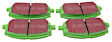 DP61634 Front Greenstuff Elite 6000 Aramid Fiber Truck and SUV Aramid Fiber Brake Pad Set