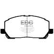 DP61634 Front Greenstuff Elite 6000 Aramid Fiber Truck and SUV Aramid Fiber Brake Pad Set