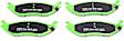DP61639 Rear Greenstuff Elite 6000 Aramid Fiber Truck and SUV Aramid Fiber Brake Pad Set
