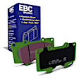 DP61657 Front Greenstuff Elite 6000 Aramid Fiber Truck and SUV Aramid Fiber Brake Pad Set