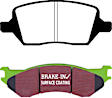 DP61737 Rear Greenstuff Elite 6000 Aramid Fiber Truck and SUV Aramid Fiber Brake Pad Set