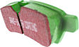 DP61746 Rear Greenstuff Elite 6000 Aramid Fiber Truck and SUV Aramid Fiber Brake Pad Set