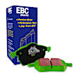 DP61761/2 Front Greenstuff Elite 6000 Aramid Fiber Truck and SUV Aramid Fiber Brake Pad Set