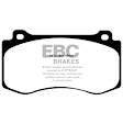 DP61764 Front Greenstuff Elite 6000 Aramid Fiber Truck and SUV Aramid Fiber Brake Pad Set