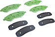 DP61778 Rear Greenstuff Elite 6000 Aramid Fiber Truck and SUV Aramid Fiber Brake Pad Set