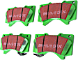 DP61815 Front Greenstuff Elite 6000 Aramid Fiber Truck and SUV Aramid Fiber Brake Pad Set
