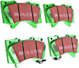 DP61815 Front Greenstuff Elite 6000 Aramid Fiber Truck and SUV Aramid Fiber Brake Pad Set