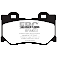 DP61824 Rear Greenstuff Elite 6000 Aramid Fiber Truck and SUV Aramid Fiber Brake Pad Set
