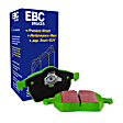 DP61851 Front Greenstuff Elite 6000 Aramid Fiber Truck and SUV Aramid Fiber Brake Pad Set