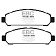 DP61851 Front Greenstuff Elite 6000 Aramid Fiber Truck and SUV Aramid Fiber Brake Pad Set