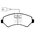 DP61969/2 Front Greenstuff Elite 6000 Aramid Fiber Truck and SUV Aramid Fiber Brake Pad Set