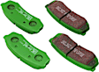 DP61982 Rear Greenstuff Elite 6000 Aramid Fiber Truck and SUV Aramid Fiber Brake Pad Set