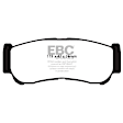 DP61982 Rear Greenstuff Elite 6000 Aramid Fiber Truck and SUV Aramid Fiber Brake Pad Set
