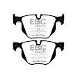 2011 BMW X5 - Rear Aramid Fiber Brake Pad Set, 3.0L 6Cyl, FMSI Pad No. D1042, Greenstuff Elite 6000 Aramid Fiber Truck and SUV