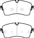 DP62385 Front Greenstuff Elite 6000 Aramid Fiber Truck and SUV Aramid Fiber Brake Pad Set