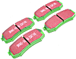 DP6993 Rear Greenstuff Elite 6000 Aramid Fiber Truck and SUV Aramid Fiber Brake Pad Set