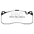 DP81995RPX Front Brake Pad Set
